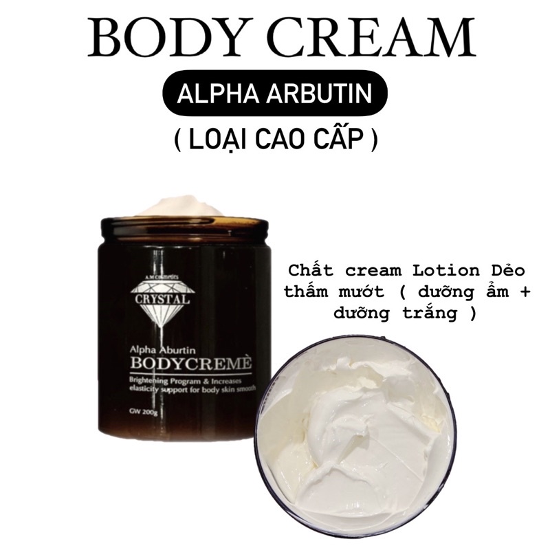 Kem Dưỡng Trắng Body - Crystal cosmetics