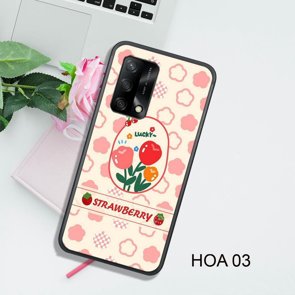 Ốp Lưng  OPPO A54 4G - A54 5G - A55 4G - A55 5G - A74 4G - A74 5G , In Hình HOA, Màu Sắc Bắt Mắt.