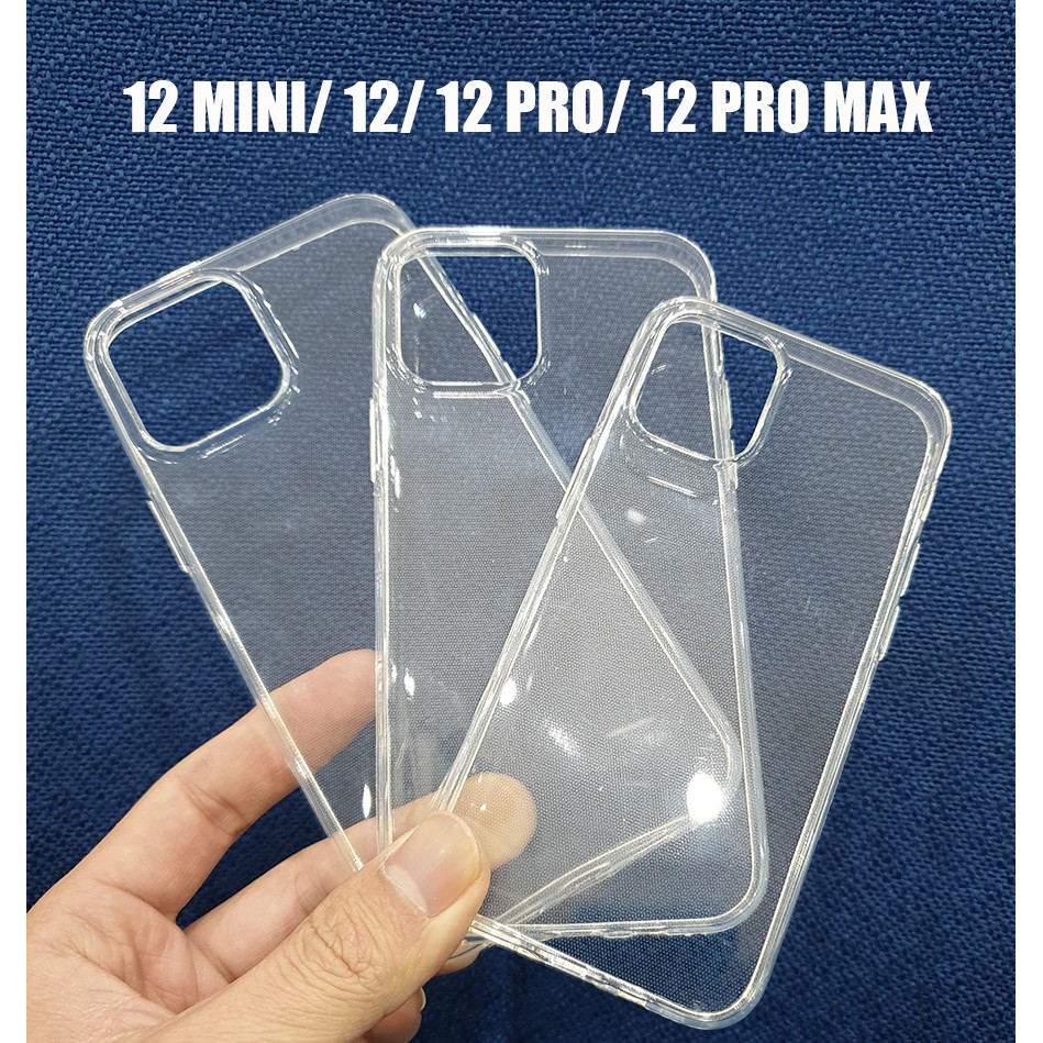 Ốp lưng dẻo iPhone 12 Mini/ 12/ 12 Pro/ 12 Pro Max