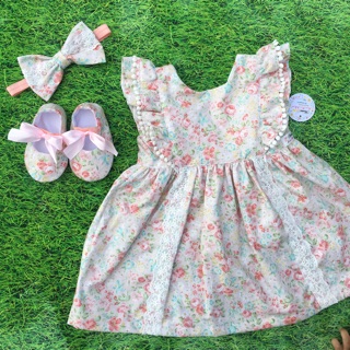 Set đầm cánh tiên cho bé gái