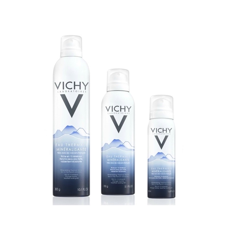 [Bill Pháp/Sẵn] Xịt khoáng dưỡng da Vichy Mineralizing Thermal Water