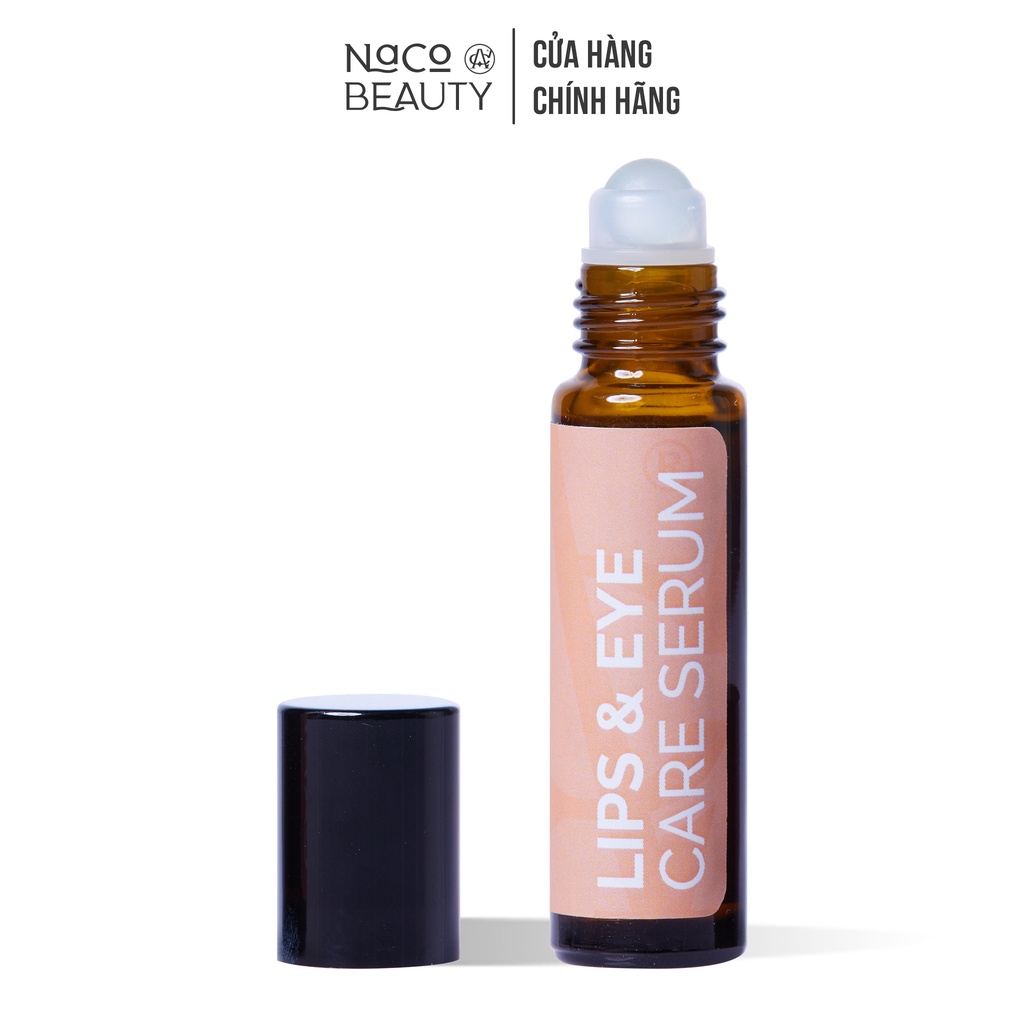 Thanh Lăn Dưỡng Hồng Môi NACOBEAUTY Líp & Eye Care Serum Dưỡng Hồng Môi, Thâm Môi Giảm Nứt Nẻ Khô Môi, Mềm Môi - 10ml