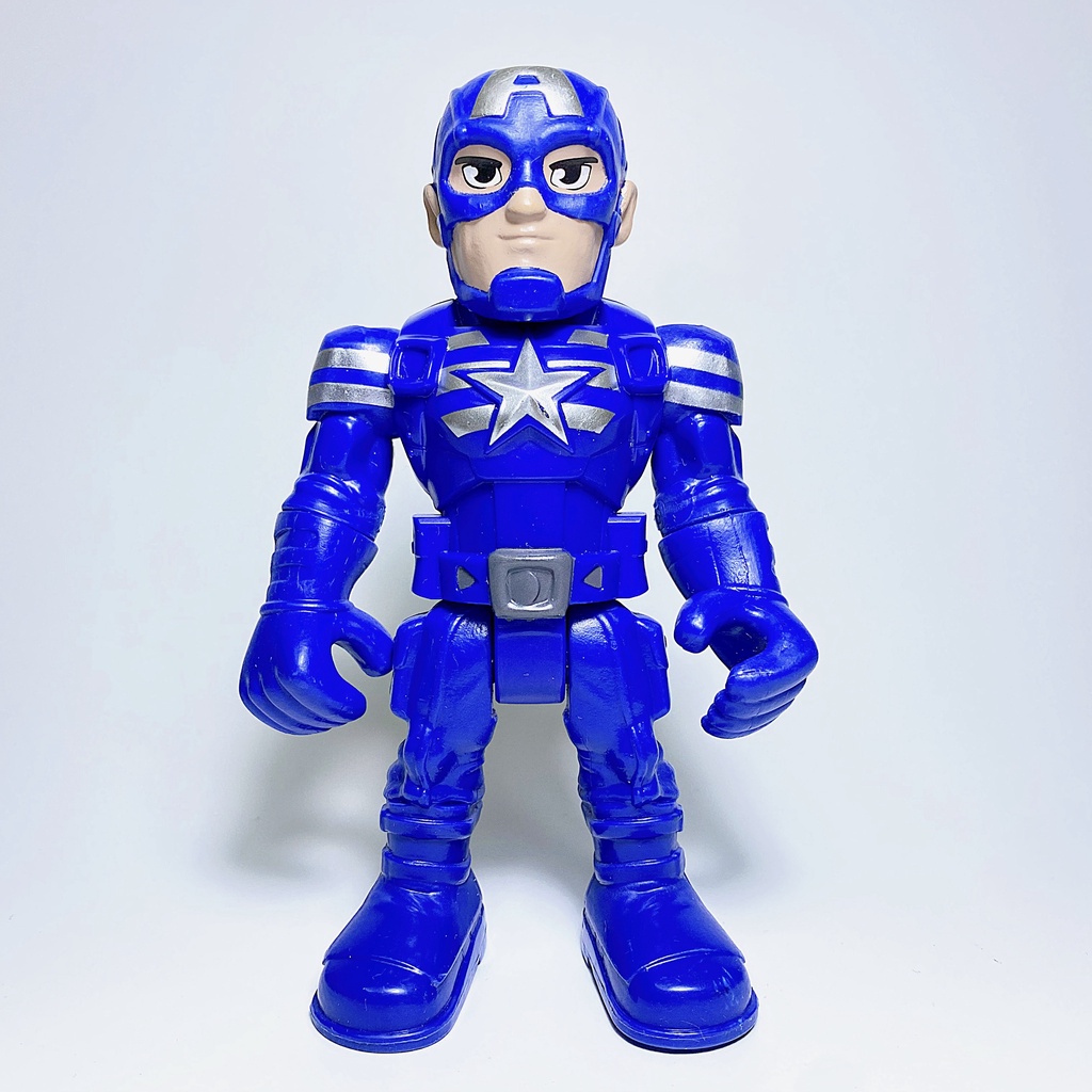 Mô hình đội trưởng Mỹ Captain America - Super heroes Adventure - Chính hãng Hasbro USA