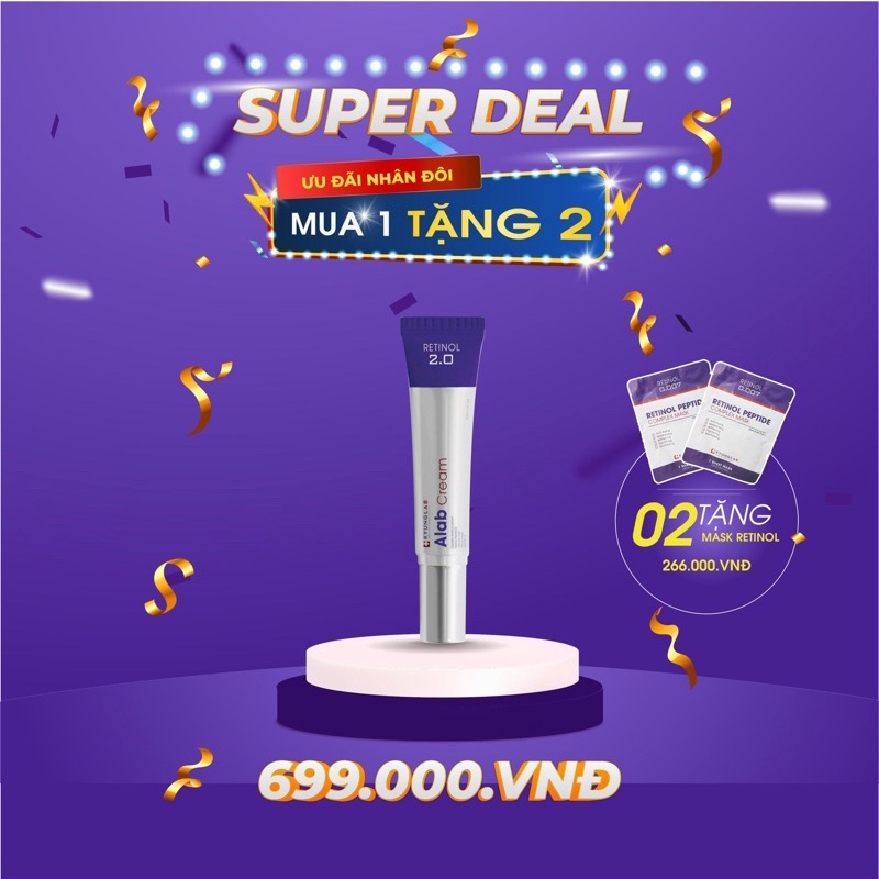 Retinol ALab Cream Kyung Lab retinol tái sinh làn da đa cấp độ