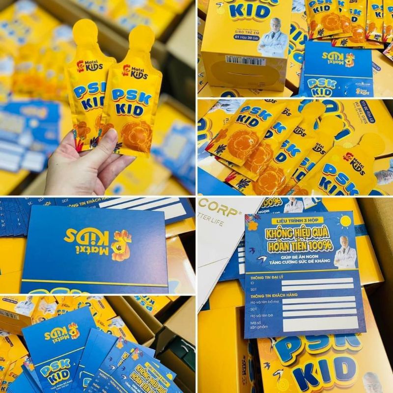 Siro psk kid_tăng sức đề kháng, con ăn ngon_hết táo bón_tăng cân_Psk kid_maxi corp_siro trẻ em psk kid