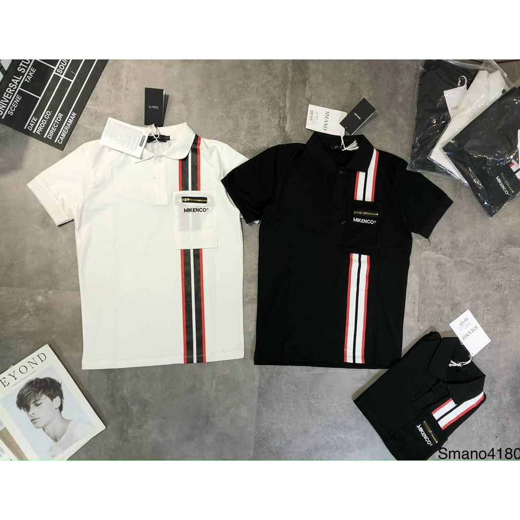ÁO POLO NAM túi khoá chất cotton cá sấu co giãn 4c hàng có bigsize 35-90kg