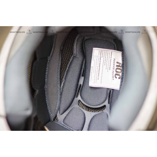 Mũ bảo hiểm fullface ROC R05 ROYAL M138 1 kính - Màu đỏ - lớp lót tháo rời - bảo hành 12 tháng tặng balo dây rút