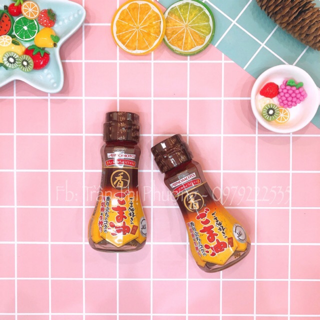 DẦU MÈ AJINOMOTO NHẬT BẢN 70G (Date 2/2025)
