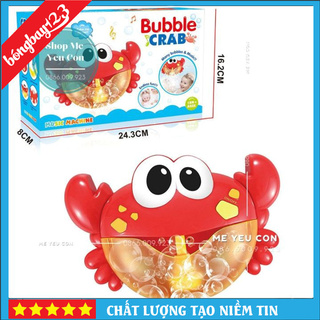 Đồ Chơi Cua Thổi Bong Bóng Tạo Bọt, Đồ Chơi Nhà Tắm Cho Bé [HOT]