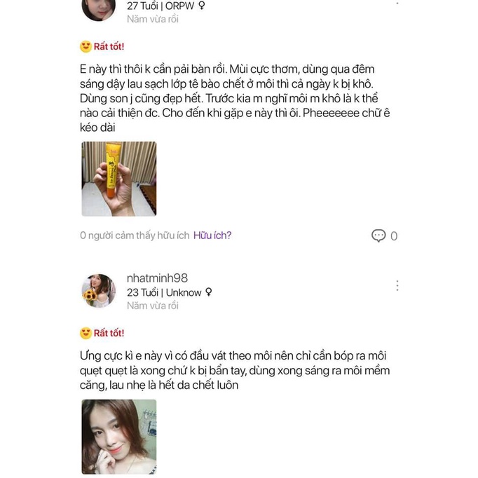 Mặt nạ ngủ môi - son dưỡng mật ong Prreti Honey Berry Lip Sleeping Mask