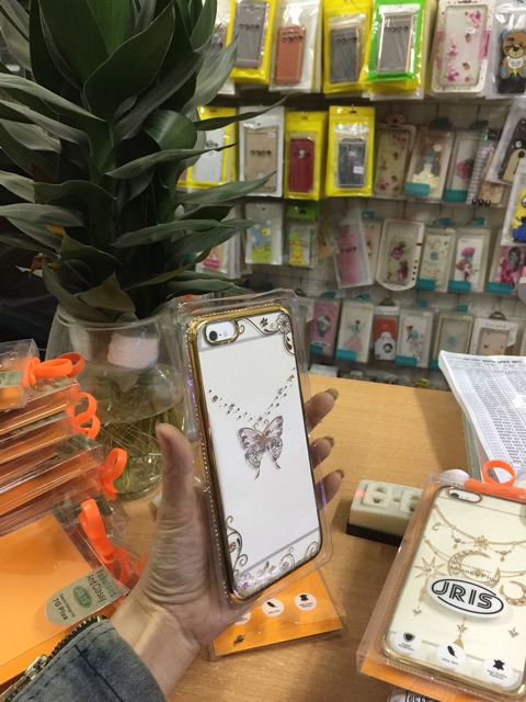 Ốp ip7 plus Đính đá Hiệu JRIS