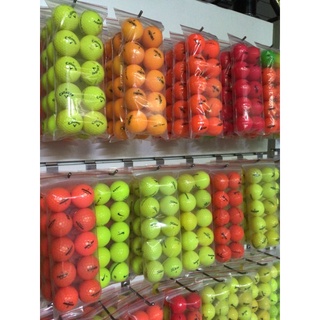 bóng golf màu tổng hợp độ mới 90-95%