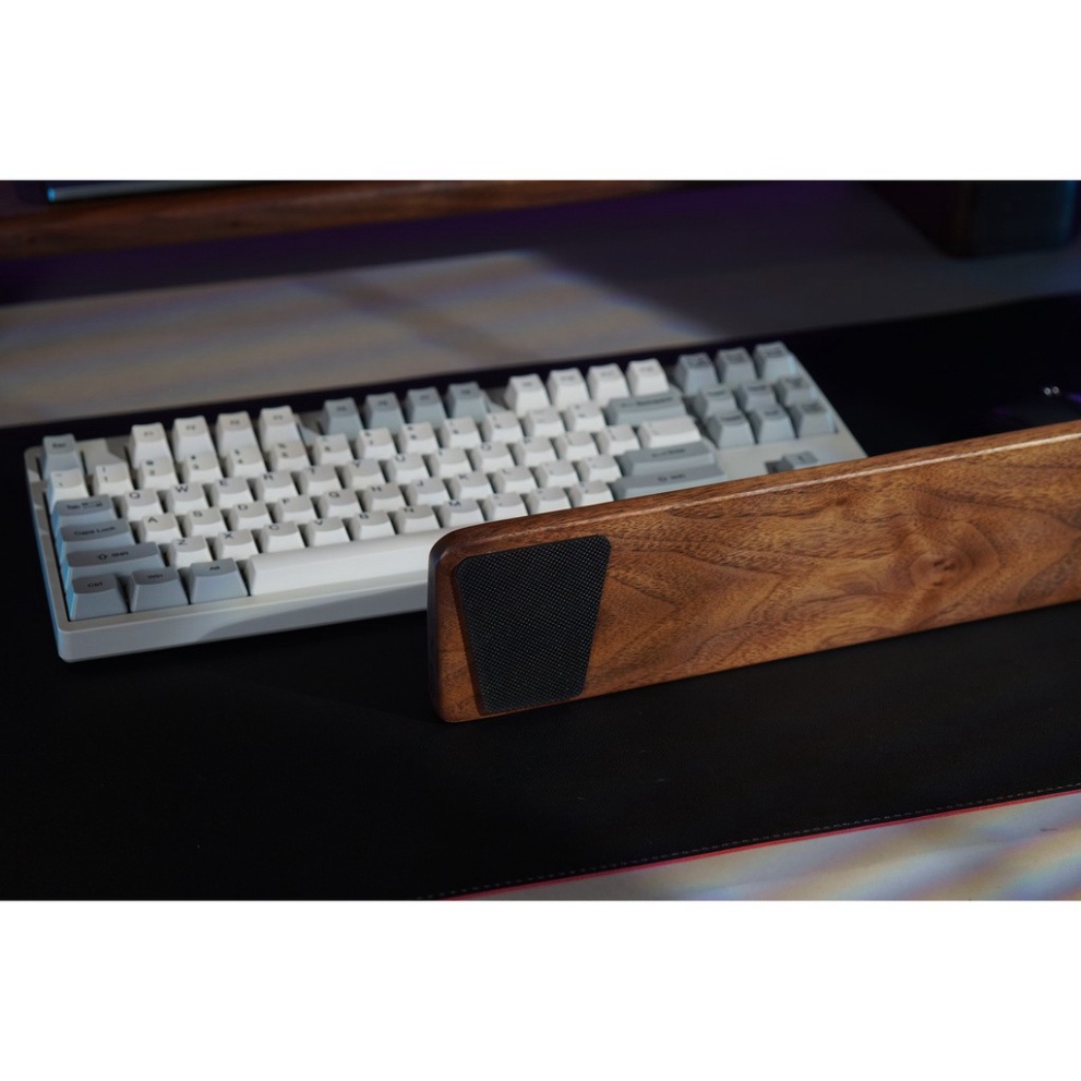 Kê tay gỗ Óc Chó HyperWork cao cấp cho bàn phím cơ - HÀNG MỚI VỀ