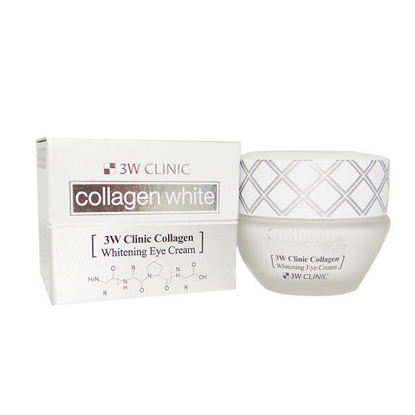 Kem dưỡng mắt 3W Clinic Collagen Whitening Eye Cream ngăn quầng thâm và lão hoá 35ml