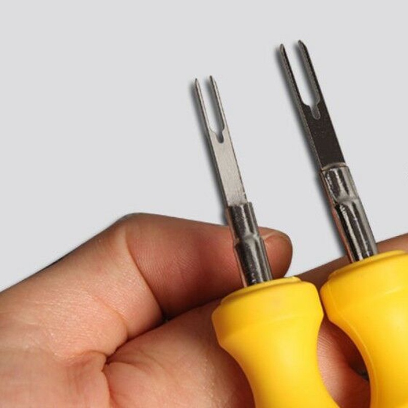 Set 2 Dụng Cụ Tháo Gỡ Chốt Nối Dây Điện 3mm + 2mm Cho Xe Hơi Audi