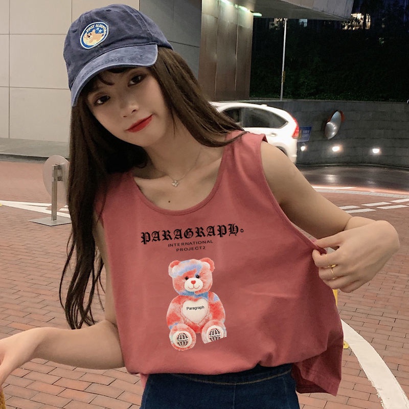 Áo Thun Ba Lỗ Dáng Rộng Thời Trang Mùa Hè 2022 Dành Cho Nữ