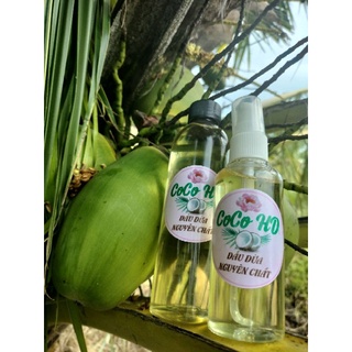 Dầu dừa nguyên chất nhà làm