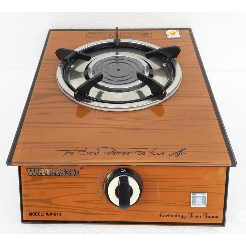 BẾP GA ĐƠN HỒNG NGOẠI MẶT KÍNH WATASHI WA-014