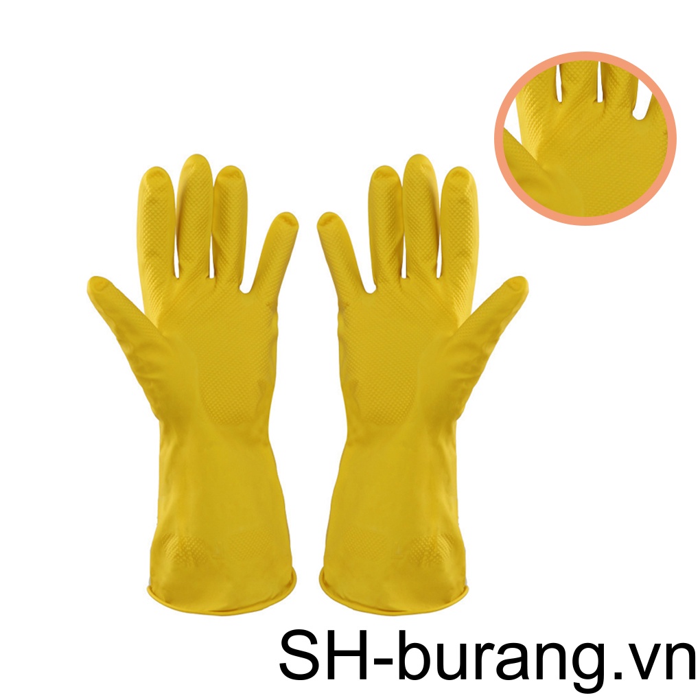 Găng Tay Cao Su Mỏng Chống Thấm Nước Dùng Rửa Chén / Làm Vườn / Xe Hơi Lurang