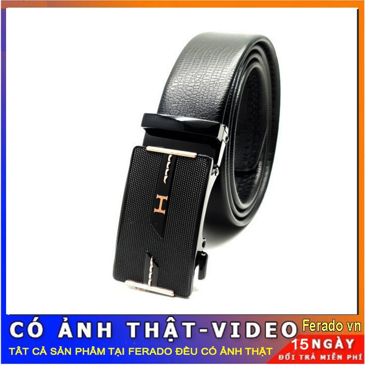 Dây thắt lưng nam da thật [có video]