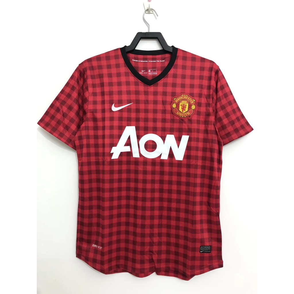 Áo Thun Đội Tuyển Manchester United 2012-2013 Phong Cách Retro