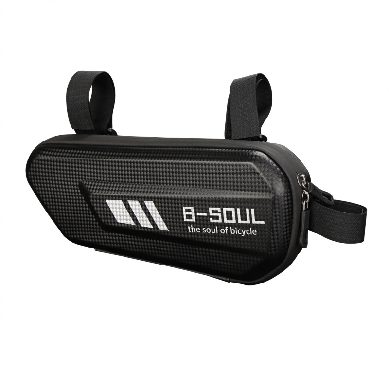 Túi treo sườn xe đạp MOSOWORLD B-SOUL 1.5L bằng da PU