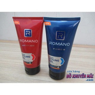 Gel tạo kiểu tóc giữ nếp lâu romano 150g date 30.6.2021