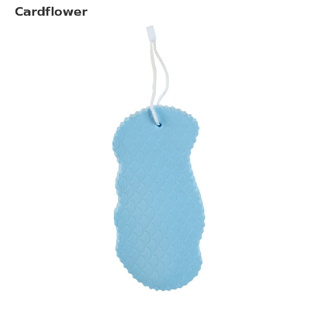 &lt; Cardflower &gt; Miếng Bọt Biển Mềm Tẩy Tế Bào Chết Toàn Thân Dành Cho Người Lớn Và Trẻ Em Đang Giảm Giá