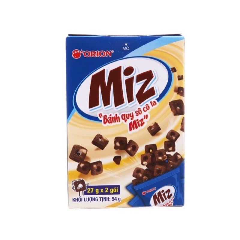 Bánh quy socola Miz Orion 27g [Đại lí Lĩnh Nam HN]