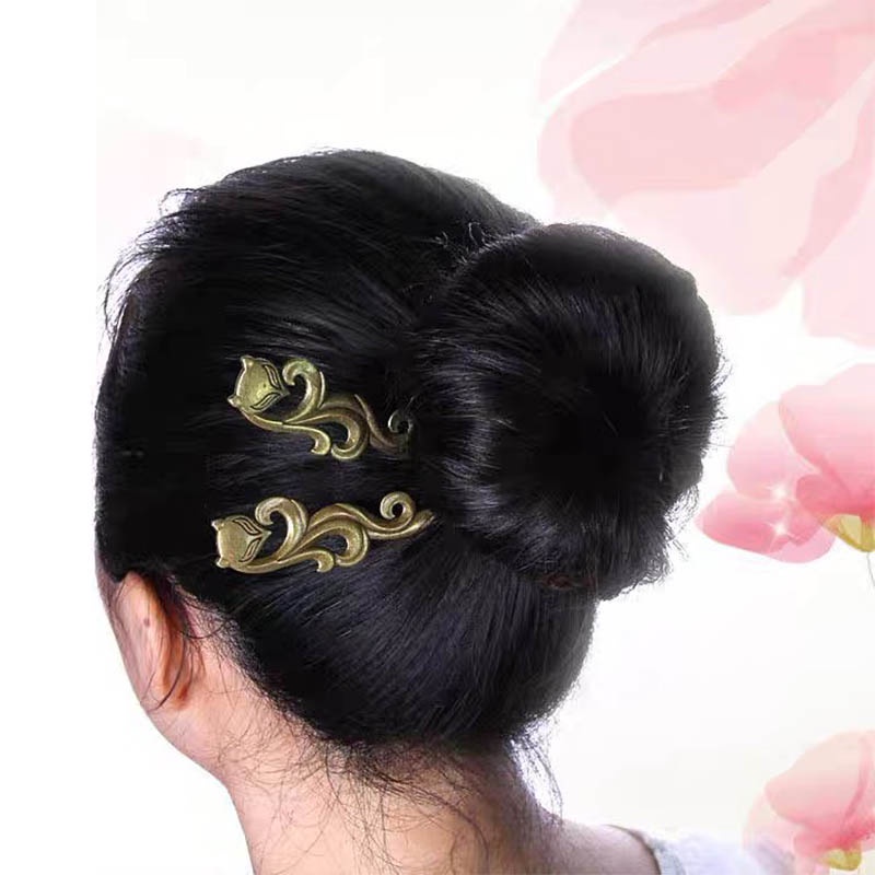 1 cán trâm cài Hồ ly 157mm nguyên liệu làm trâm làm trang sức cổ trang