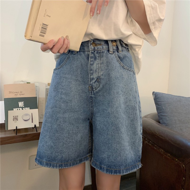 [Bán chạy-Bigsize ] Quần shorts jean nữ Ulzzang Quảng Châu QLJ98