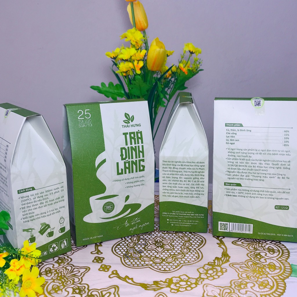 [Mã 267FMCGSALE giảm 8% đơn 500K] Trà Đinh Lăng Thái An Hưng An Thần Ngủ Ngon 25 Túi Lọc 125g Thảo Dược Từ Rừng VN | BigBuy360 - bigbuy360.vn