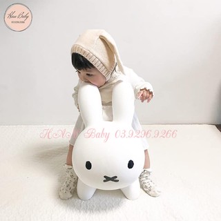 Thú nhún hình Thỏ cho bé (tặng kèm bơm)