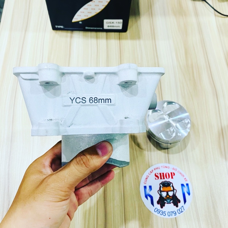 Bộ lòng YCS RAIDER / SATRIA trái 68 chân dài  full bộ