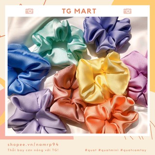 Dây Buộc Tóc Scrunchies - Cột Tóc Ulzzang Satin Lụa Nhiều Màu