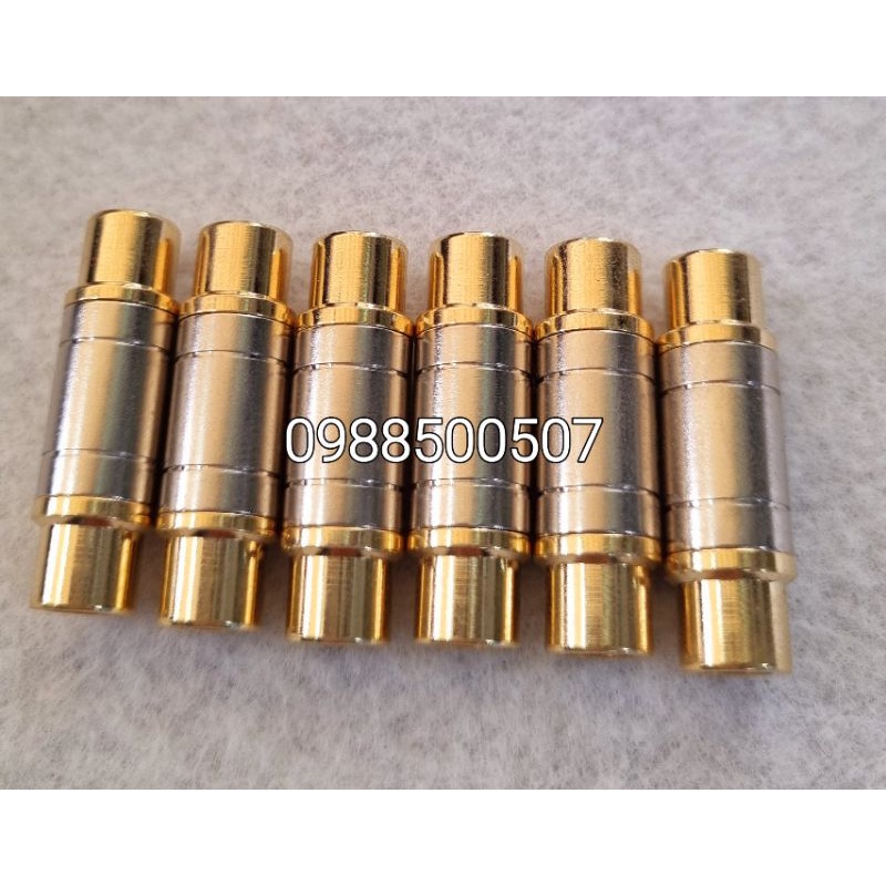 Jack nối av,rca,hoa sen chân đồng