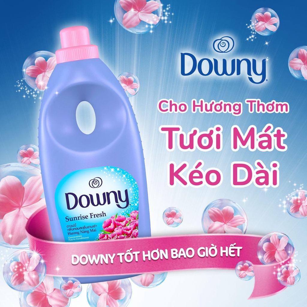 Nước Xả Vải Downy Nắng Mai Túi 1.5L