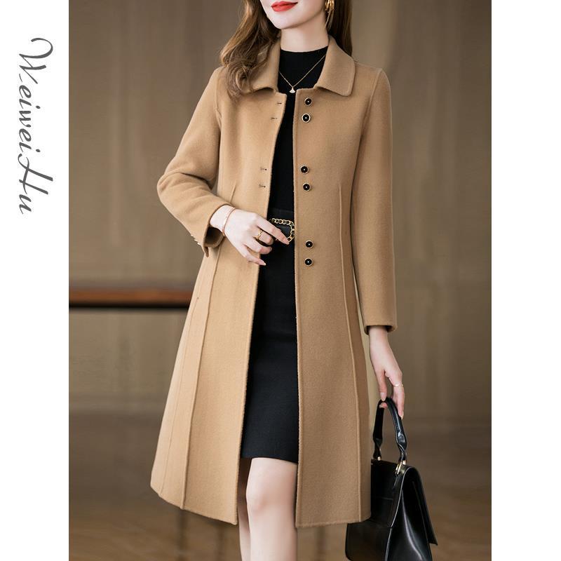 Áo Khoác Len Hai Mặt Dáng Dài Vừa Phải 20 Phong Cách Dài Vừa Phải Dành Cho Nữ 2021 | BigBuy360 - bigbuy360.vn