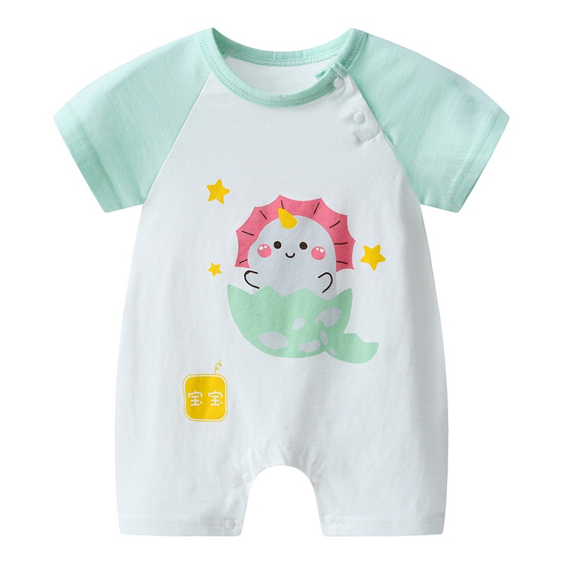 Body liền thân, bodysuit ngắn tay cotton cho bé trai và bé gái sơ sinh từ 3-13kg, hàng đẹp xuất Hàn - BD73