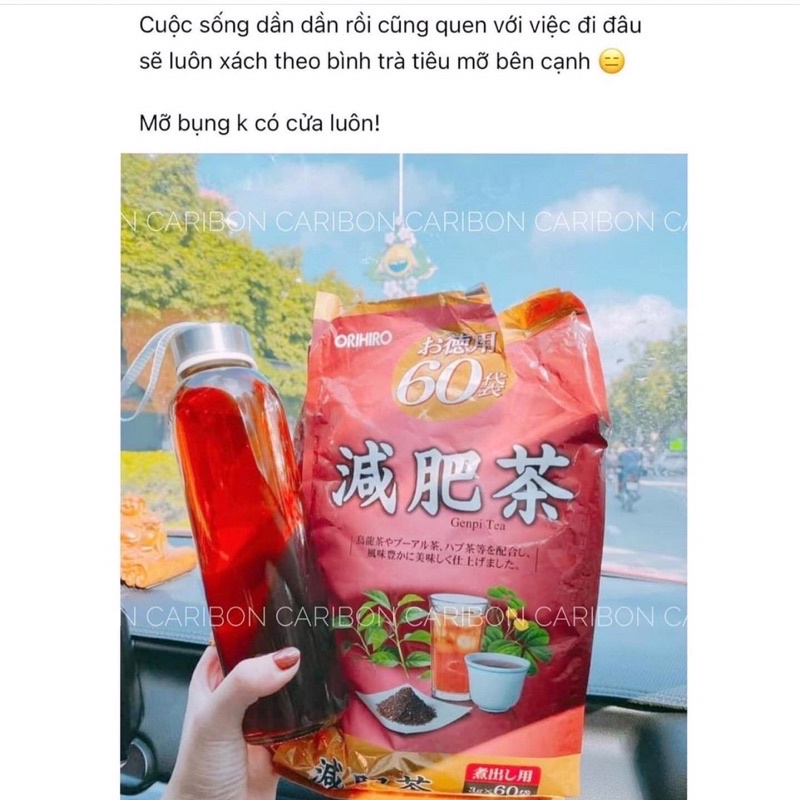 Các loại trà Ori.hi.ro