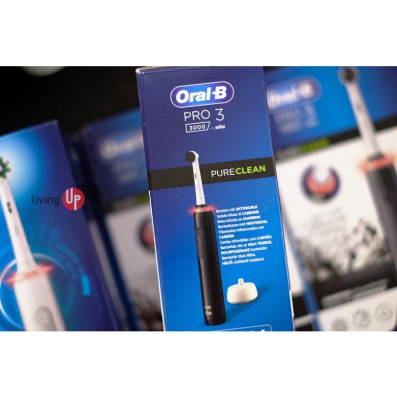 Bàn chải điện Oral-B Pro 3 3000 - Hàng chính hãng - Bảo hành 12 tháng