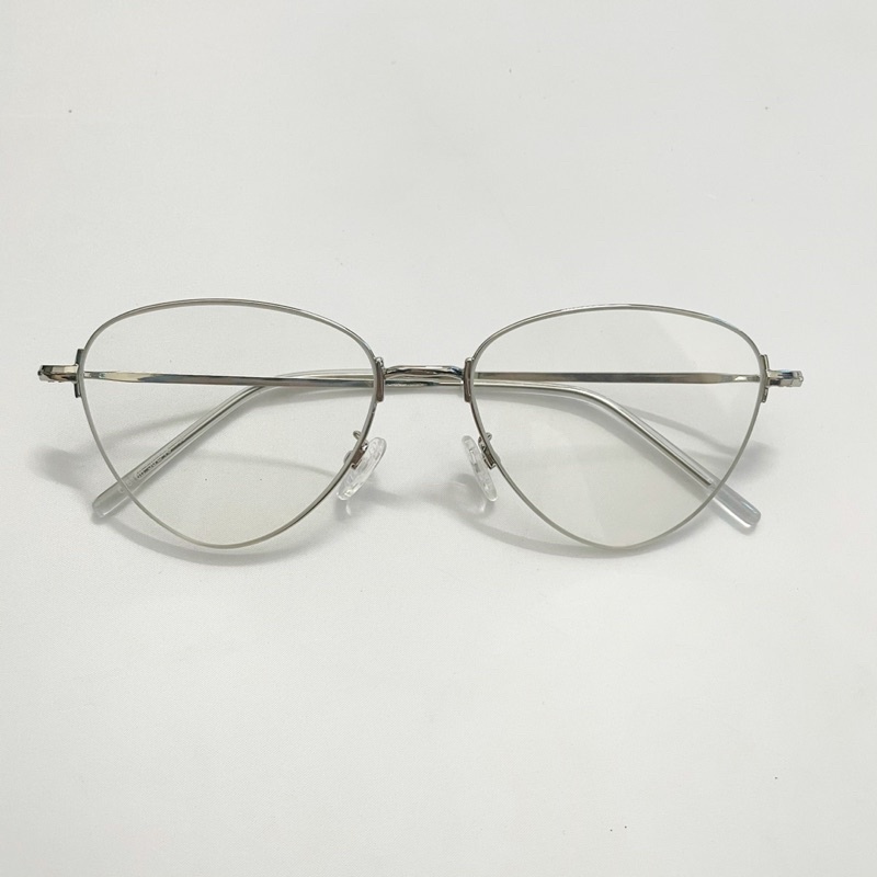 Gọng kính mắt mèo ⚡viền siêu mảnh⚡️kim loại chắc chắn 5188 chống ánh sáng xanh, UV400 Jolie eyewear