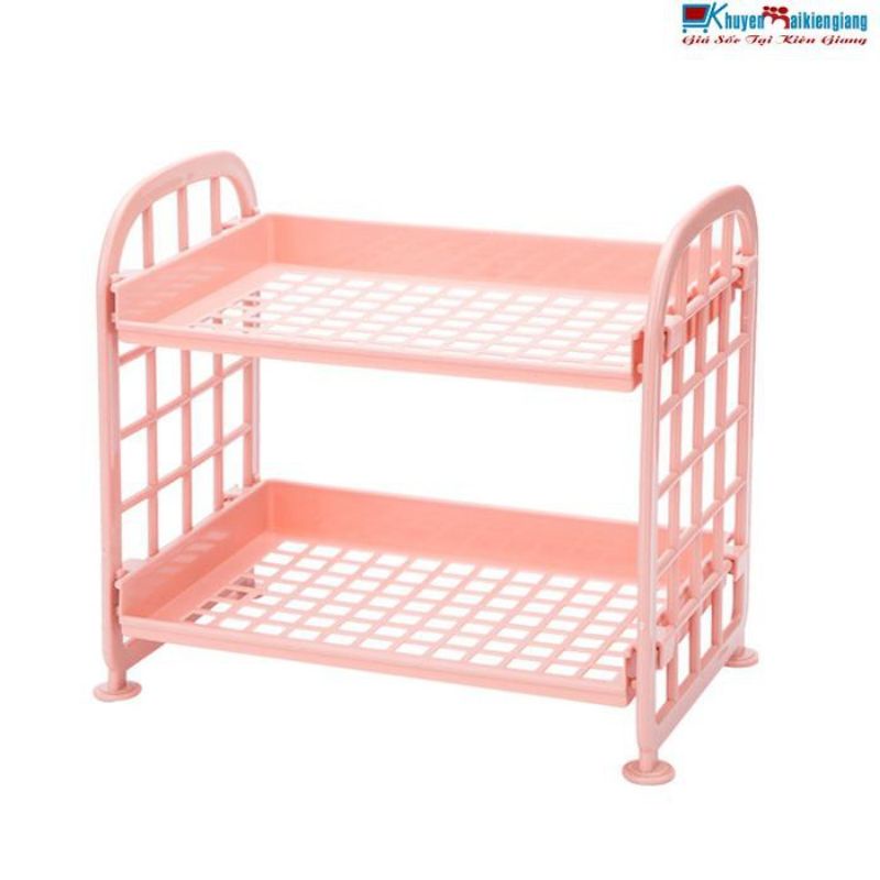 KỆ NHỰA MINI 2 TẦNG CHUYÊN DỤNG
