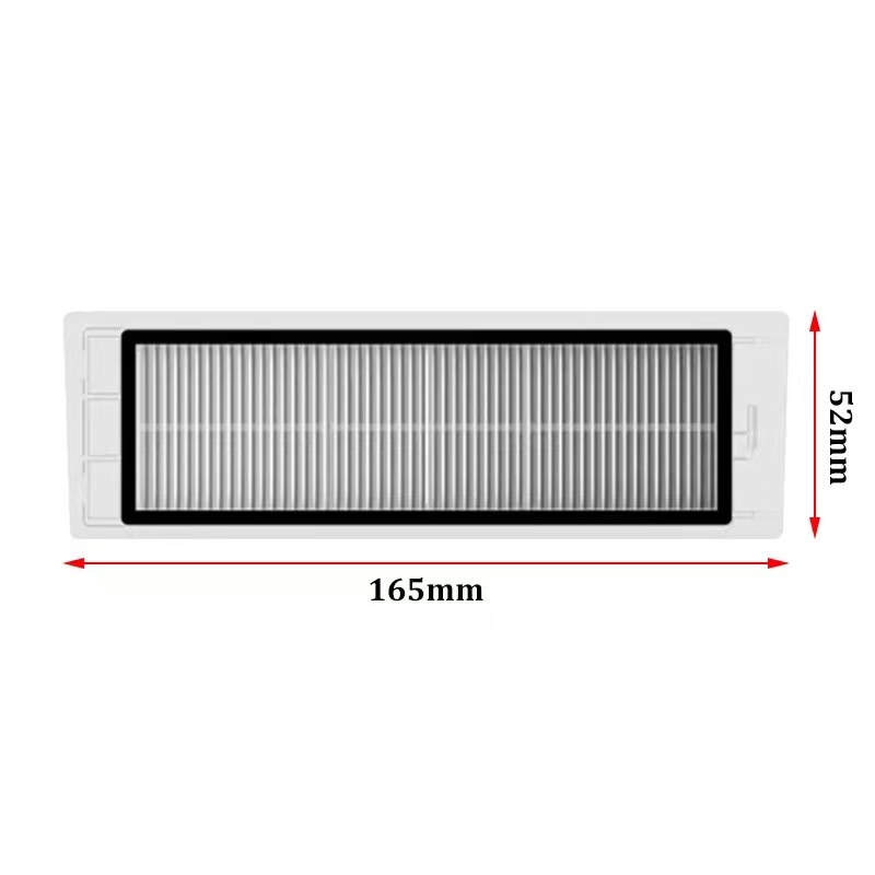 Cho roborock s6 maxv s6 Bộ lọc không khí thiết kế mới có thể giặt được Bộ lọc Hepa các bộ phận của máy hút bụi robot tinh khiết