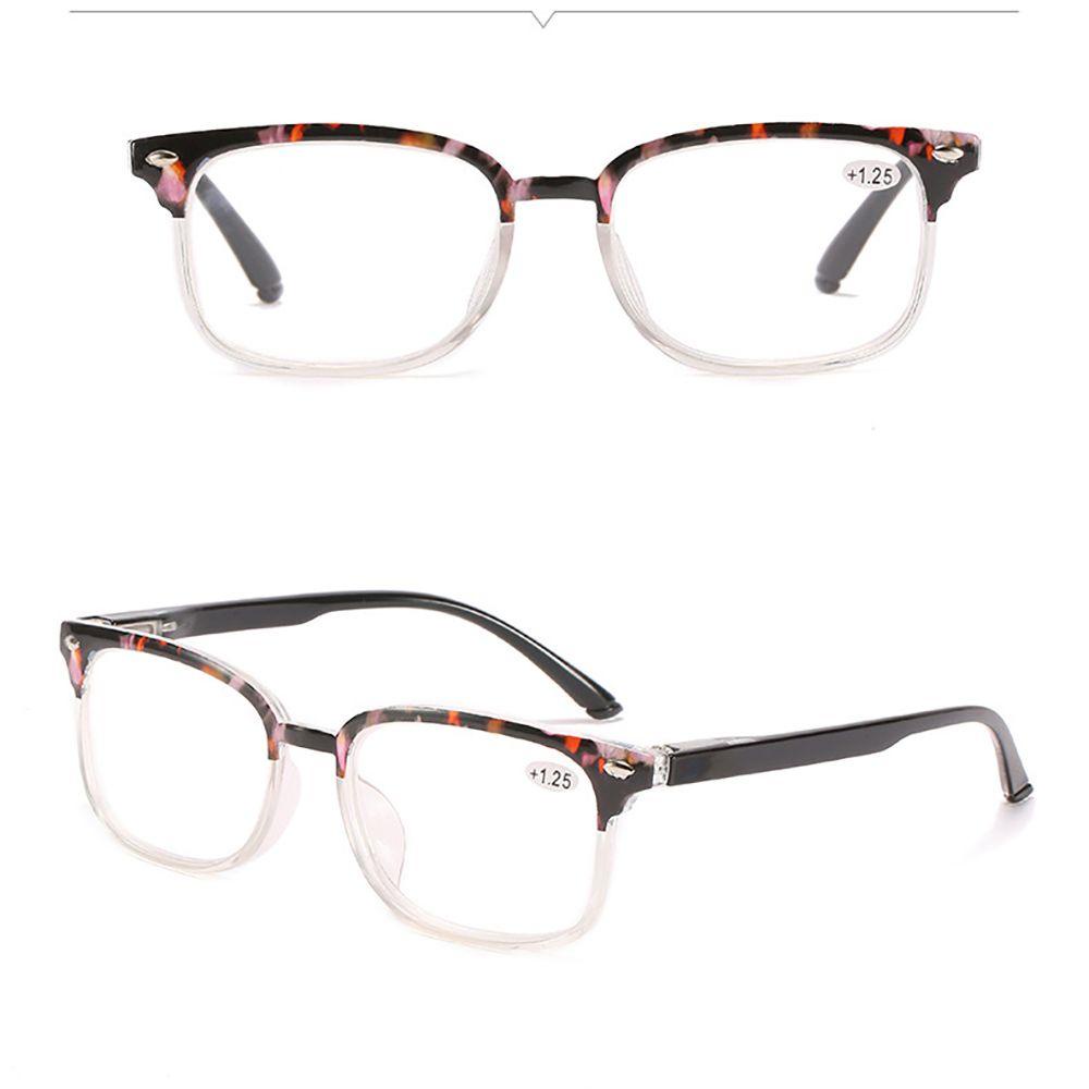 Mắt Kính Đọc Sách Chống Bức Xạ Chống Bức Xạ In Họa Tiết Da Báo Cho Nữ