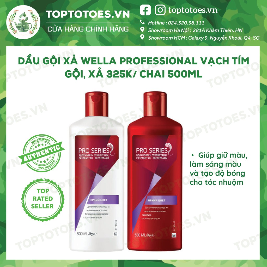 Gội xả Wella Professional chăm sóc tóc chuyên sâu chuẩn salon