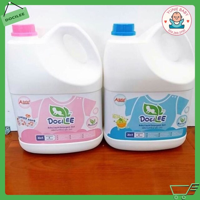 Nước Giặt Hữu Cơ DOCILEE Chính Hãng Nhập Khẩu Thái Lan