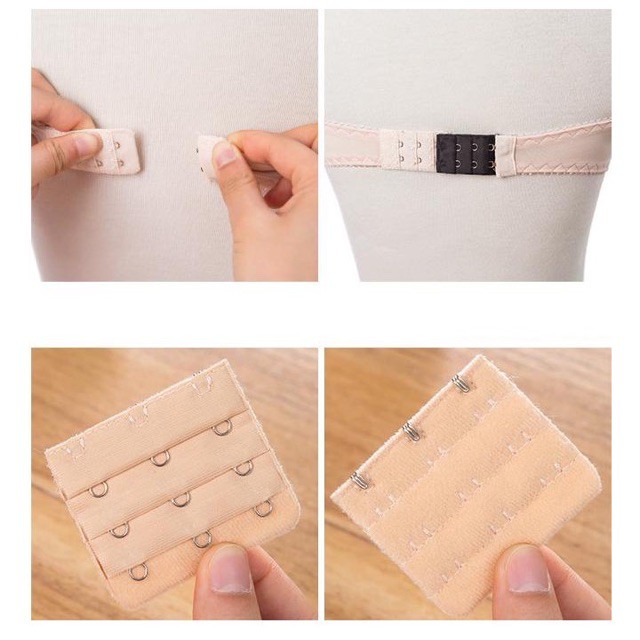 Dây nối tăng size áo lót loại 2 3 móc tăng size sơn tĩnh điện (Hàng có sẵn) móc nối áo lót MNAL