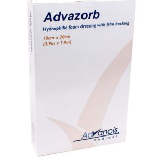 GẠC SIÊU HÚT DỊCH VẾT THƯƠNG ADVAZORB 10x20cm