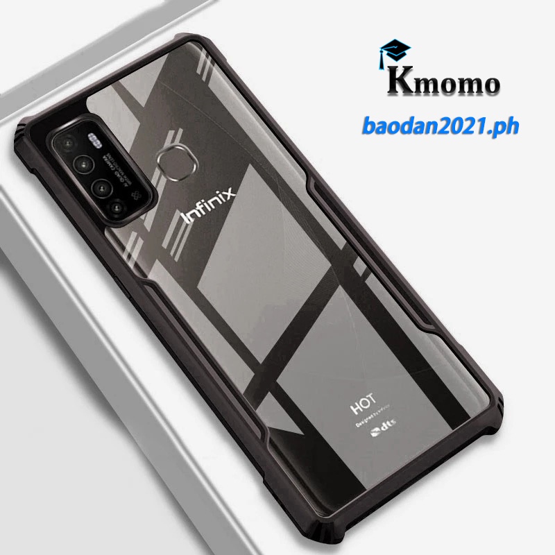 Ốp Điện Thoại Cứng Viền TPU Trong Suốt Cho Infinix Hot 50 50i 40 30 30i 20 12 12i 11 11s 10 10s 10T 